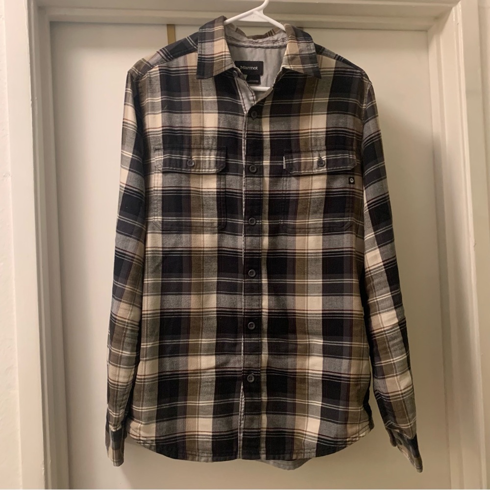 Men's Marmot Plaid Button-Up Shirt